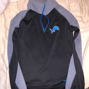 Detroit lions quarter zip pullover